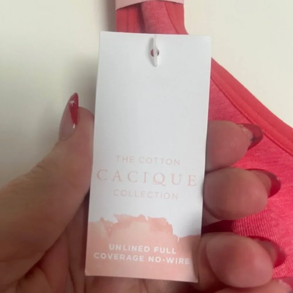 NWT Lane Bryant/Cacique Unlined Full Coverage No Wire Bra Size 44B - Picture 6 of 6